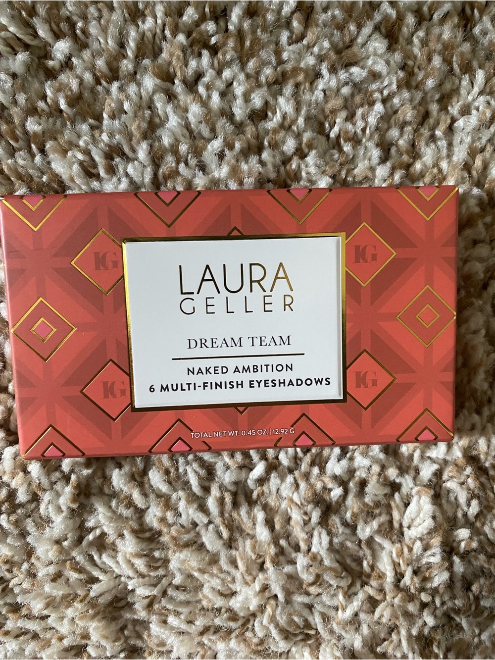 Laura Geller Dream Team Eyeshadow Palette - Coral with Gold Accents